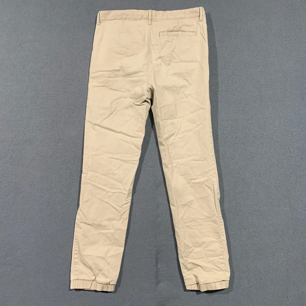 Old Navy Kids Khaki Jogger Pants Size‎ 16 Cotton Spandex Blend